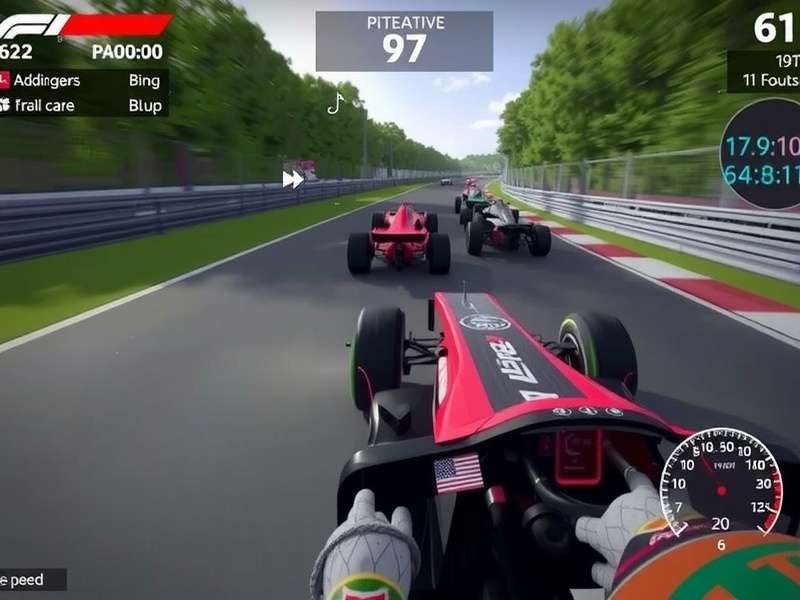F1 Speed Blitz Game Screenshot